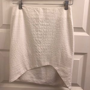 Bec and Bridge white skirt